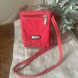Baggallini Red  Crossbody Bag NWOT